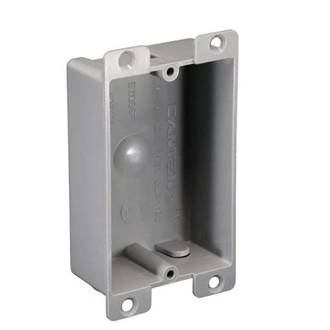 shallow electrical outlet box dimensions|switch mounted in shallow box.